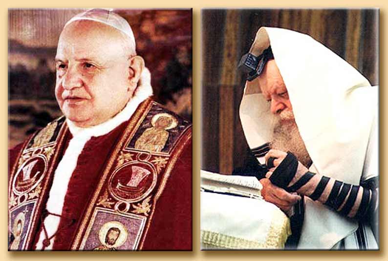 giovanni XXIII - rabbi schneerson