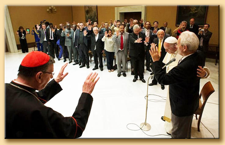 bergoglio e i pentecostali