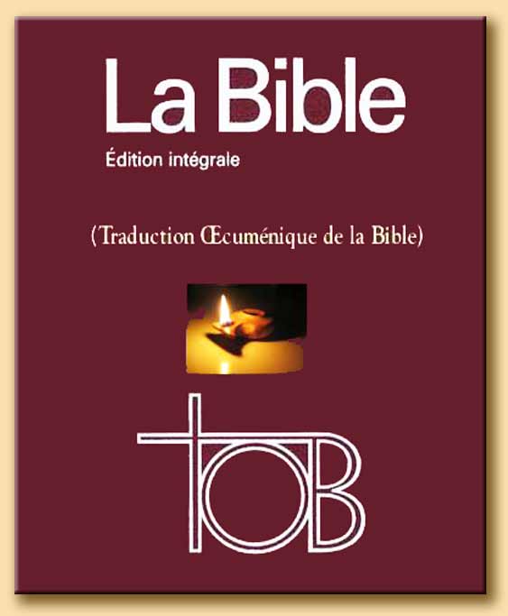 traduction oecuménique de la bible - tob